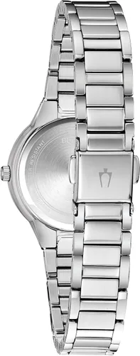 Miniatura 2 de Bulova Reloj con esfera de nácar con cristales para mujer 96 x 147 pulgadas