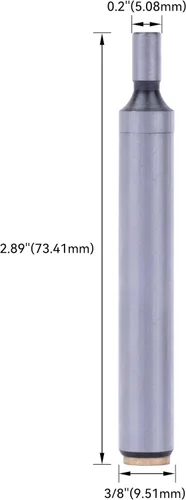 Miniatura 3 de HFS (R) Edge Finder vástago de 3/8" de diámetro, punta de 0.200" de diámetro para fresadora