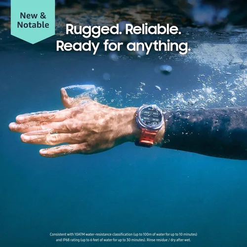 Miniatura 2 de SAMSUNG Galaxy Watch Ultra 1.850 in LTE AI Smartwatch + banda gratis, puntaje de energía, seguimiento de frecuencia cardíaca, monitor de sueño