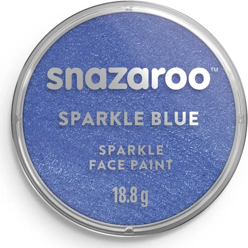 Miniatura 33 de Snazaroo - Pintura metálica para rostro y cuerpo, olla de 18,8 g (0,66 oz), plateada