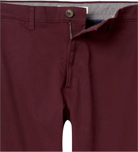Miniatura 5 de Tienda Essentials Pantalón caqui elástico casual de ajuste recto para hombre