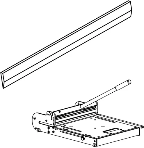 Cuchilla de repuesto de 13 pulgadas LVT-330RB; para cortador de piso de vinilo profesional de 13 pulgadas LVT-330 y NLVT-330