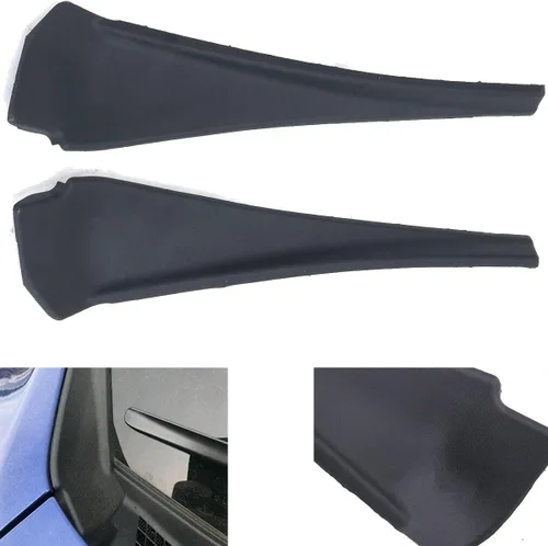 KARPAL Extensión del guardabarros delantero izquierdo y del pasajero derecho compatible con Nissan Rouge 66895-4CL0A 66895-4BA1A 66894-4CL0A