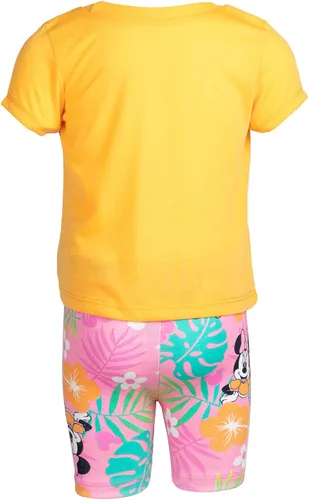 Miniatura 6 de Disney Minnie Mouse - Juego de camiseta y shorts para bicicleta
