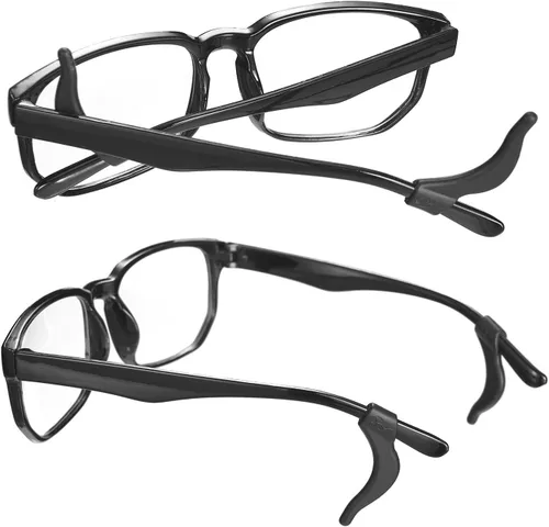 Miniatura 6 de 34 retenedores de lentes de silicona, soportes para patillas para gafas, protectores antideslizantes, tapones para lentes que se mantienen en su