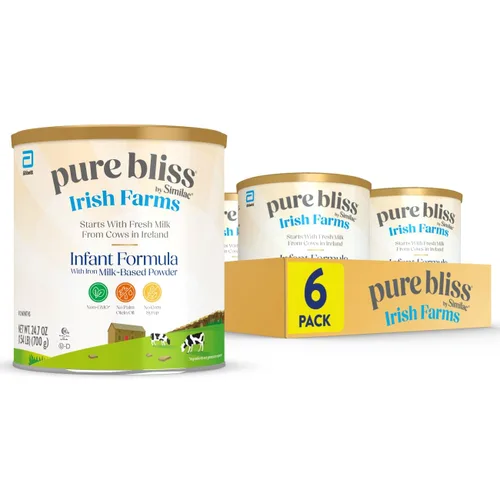 Miniatura 15 de Pure Bliss Irish Farms, fórmula para bebés fácil de digerir, fórmula infantil, 0-12 meses, lata de 24.7 onzas