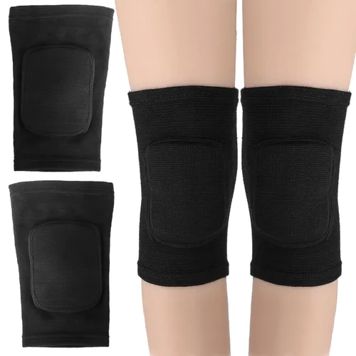 Miniatura 7 de Sibba Rodillera para Niños, Rodillera Elástica Transpirable, Protector de Rodilla de Esponja Acolchada Antideslizante para Voleibol, Danza, Correr