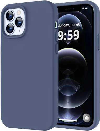 Miniatura 29 de LOVE 3000 Compatible con Funda para iPhone 15, [Cámara de Cobertura Completa de Silicona Suave] [Protección contra Caídas de 8 pies], Forro de Negro