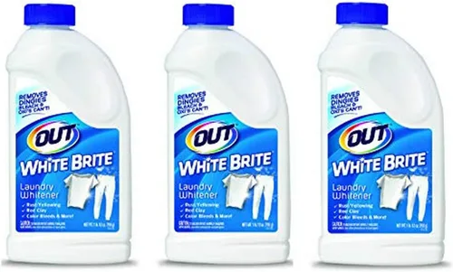 Miniatura 9 de OUT White Brite - Blanqueador de ropa, 1 libra, botella de 12 onzas