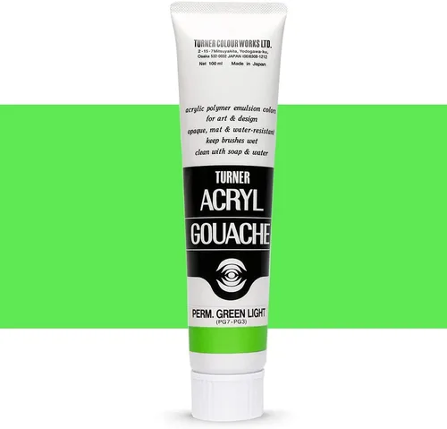 Miniatura 8 de Turner Colour Works Acryl Gouache Artist - Pintura acrílica (tubo individual de 3.4 fl oz), color verde oliva