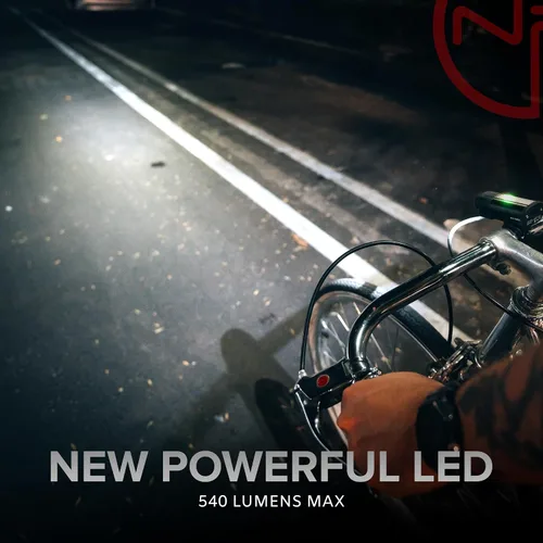Miniatura 2 de BX-500 Potentes luces USB-C para bicicleta delanteras y traseras - Nuevo LED de 500 lúmenes - Juego de faros y luces traseras de bicicleta