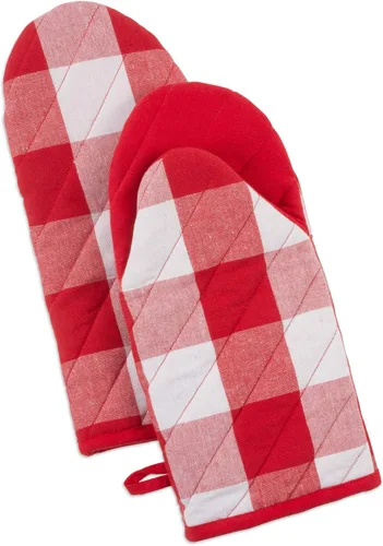 Miniatura 21 de DII Buffalo Check Kitchen Collection, juego de cocina clásico de granja, agarradera, blanco y negro, 2 piezas