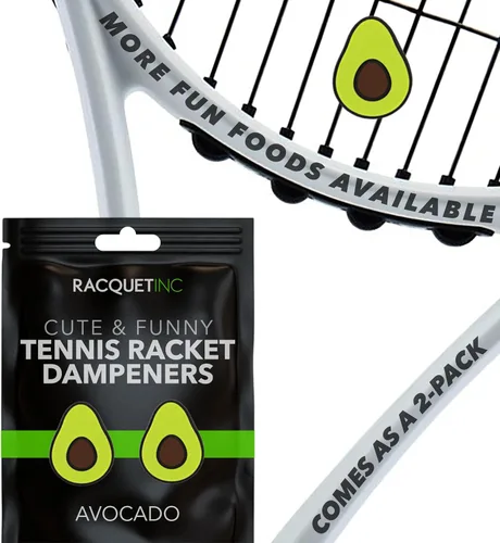 Racquet Inc Regalos de Tenis - Amortiguadores de Vibración para Raqueta de Tenis - Absorbe Choques, Reduce la Vibración de las Cuerdas para Mejor