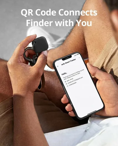 Miniatura 8 de eufy Security de Anker SmartTrack Link (negro, paquete de 1), no compatible con Android, funciona con Apple Find My (solo iOS), buscador de llaves