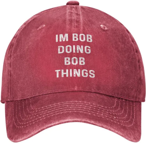 Miniatura 18 de Im Bob Doing Bob Things - Sombrero de camionero para hombre, sombrero de malla vintage para verano Azul Marino-06