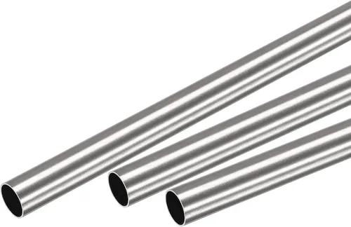 Miniatura 31 de uxcell Tubo redondo de acero inoxidable 304 0.236 in OD 0.020 in espesor de pared 11.811 in longitud 3 piezas