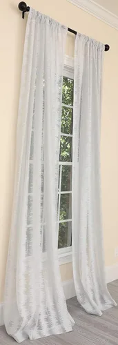 Miniatura 3 de Manor Luxe Bella cortina, panel, cortinas, 54"x84'', champán