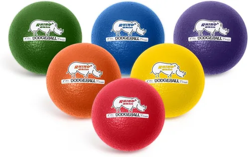 Miniatura 4 de Champion Sports® Rhino Skin® Juego de pelotas de eva de bajo rebote y unidades individuales para patio de juegos, educación física, patio trasero