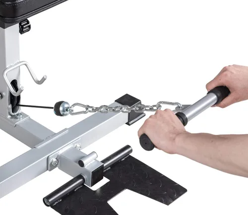 Miniatura 8 de Máquina de remo GDLF LAT Pull Down de tracción baja para entrenamiento de fuerza con barra de ejercicio para el cuerpo