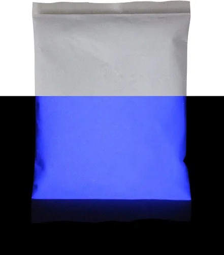 Miniatura 8 de Polvo de pigmento fluorescente de aluminio de estroncio invisible neutro que brilla en la oscuridad, luz negra UV libre de polvo