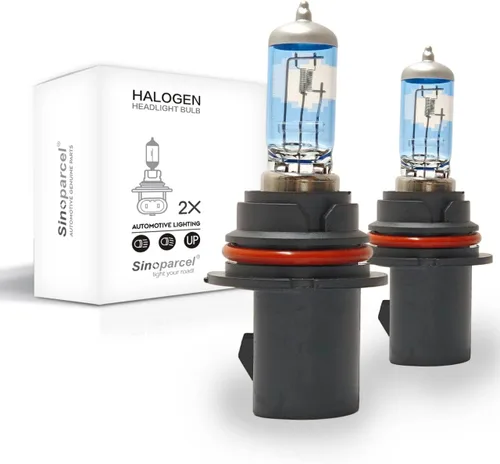 Miniatura 14 de Sinoaprcel H7 - Bombilla halógena para faros delanteros altos o bajos, repuesto de 3200 K para bombilla estándar de 55 W, paquete de 2