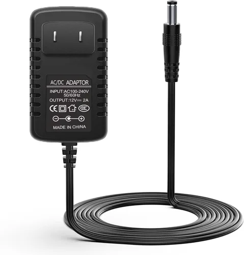 Adaptador de 12V 1A Max 2A Salida de fuente de alimentación 100mA ~ 2000mA Compatible con Yamaha PA-130 Piano Digital Piano Portátil Serie Cargador