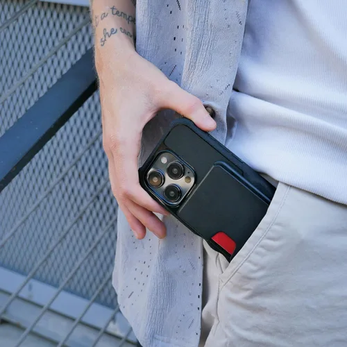 Miniatura 7 de Cartera Smartish para iPhones MagSafe - Side Hustle - Soporte magnético desmontable delgado para tarjetas para Apple iPhone 17/16/15/14/13/12/13/12