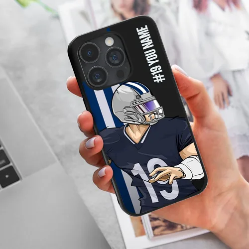 Miniatura 6 de Fundas personalizadas para teléfono con número y nombre para Samsung Galaxy S10/S20/S21/S22 S23/Ultra/Plus/FE, Note 8/9/10/20/Plus/Ultra, Galaxy