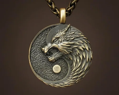 Miniatura 66 de Collar Yin Yang para hombre, joyería colgante de alta calidad de aspecto antiguo, regalos de Yin Yang, joyería vikinga para hombres