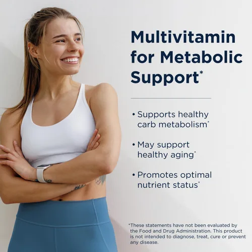 Miniatura 2 de Designs for Health Metabolic Synergy - Suplemento multivitamínico y mineral con cromo, zinc, selenio, ácido R-lipoico, vitaminas y más (360 cápsulas)