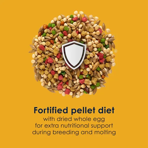 Miniatura 7 de Kaytee Forti-Diet Pro Health Egg-Cite Nourish+Protect para periquitos, apoya la reproducción y la muda, nutrición respaldada por la ciencia, salud