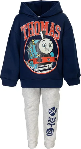 Miniatura 4 de Thomas the Tank Engine & Friends - Conjunto de sudadera con capucha y pantalones para niños grandes