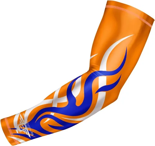 Miniatura 7 de Bucwild Sports Flame Fire Compression Arm Sleeve for Women & Men Durable, Snug Fit for Long-Lasting Shape Retention