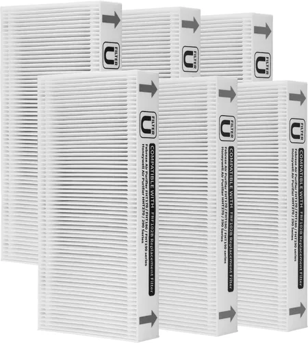 Paquete de 6 filtros de repuesto FRF102B compatibles con purificadores Febreze FRF102B/FHT170/FHT180/FHT190 y filtro U limpio HRF201B/HHT270/HHT290