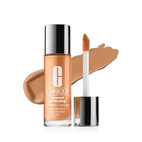 Miniatura 9 de Clinique Beyond Perfecting Lightweight Liquid Foundation + Concealer For Dry Combination to Oily Skin Types Full Coverage + Natural Matte Finish