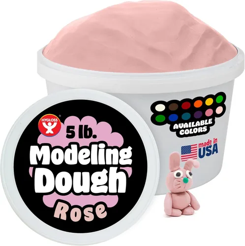 Miniatura 34 de Hygloss Play - Masa de modelado para niños, masa sensorial segura y no tóxica para artes y manualidades, bañera de 3 libras, arcilla de juego