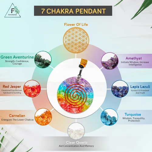 Miniatura 5 de FASHIONZAADI Árbol de cristal de 7 chakras, Feng Shui, árbol de la hermana, regalo de oficina de cumpleaños, cristales de energía, regalos Árbol