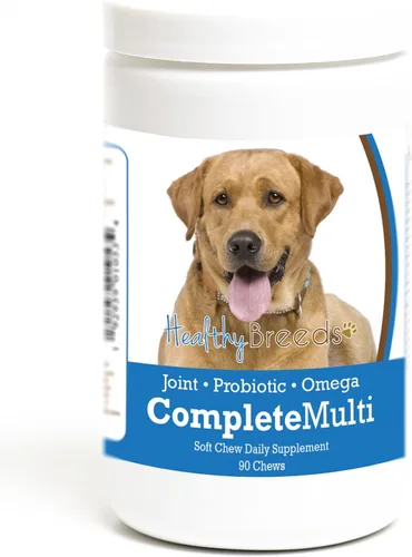 Miniatura 349 de Healthy Breeds Pug todo en uno multivitamínico suave masticable 60