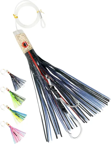 Miniatura 19 de BLUEWING Señuelo de Curricán para Pesca Mayor de 6 pulgadas/9 pulgadas/11 pulgadas/12 pulgadas/14 pulgadas/15 pulgadas/20 pulgadas, Aparejos de Agua