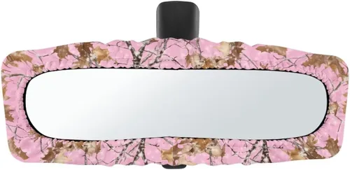 Miniatura 41 de Funda para espejo retrovisor de automóvil con estampado de vaca negro, protector de espejo retrovisor automático elástico