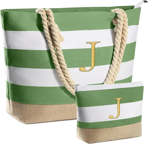 Miniatura 117 de YOOLIFE Bolsas de playa para mujer, bolsa de lona de viaje, bolsa impermeable para piscina, artículos esenciales de viaje, regalos para mujeres