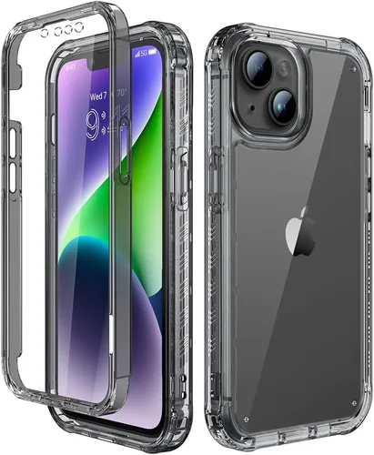 Miniatura 34 de Lifedance - Funda diseñada para iPhone 14/iPhone 13, funda protectora resistente de cuerpo completo con protector de pantalla incorporado