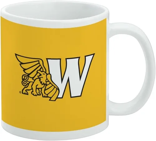 Miniatura 39 de Taza de cerámica con logotipo principal de Marshall, tazas originales para regalo para café, té y bebidas calientes, 11 oz, blanca