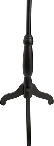 Miniatura 6 de SHAREWIN Maniquí femenino con torso para vestidos, cuerpo negro con soporte de trípode ajustable para exhibir joyería