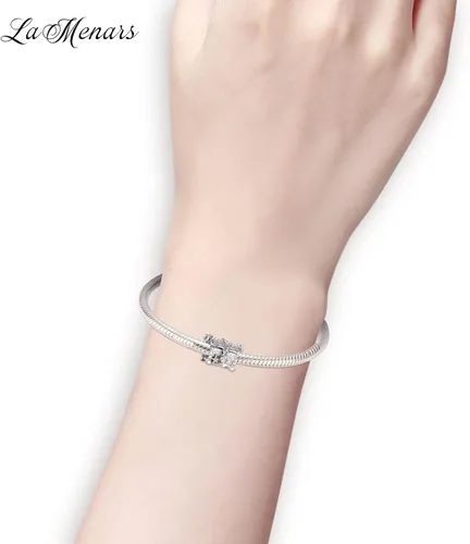 Miniatura 2 de LaMenars Ocean Turtle Starfish Octopus Charm for Bracelets 925 Silver Beads for Womens Bracelets Necklaces Dangle Pendant for Mothers Day