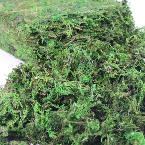 Musgo artificial, musgo verde de 10.5 onzas para decoración, musgo sintético para manualidades, musgo decorativo para plantas de interior, centros