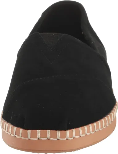 Miniatura 2 de TOMS Mujer Alpargata Cuero Wr - Negro
