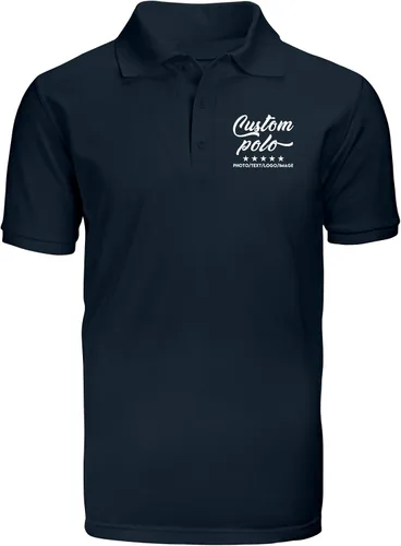 Miniatura 6 de Camisas polo personalizadas para hombres y mujeres, camisas personalizadas con cuello, diseña tus propias camisas