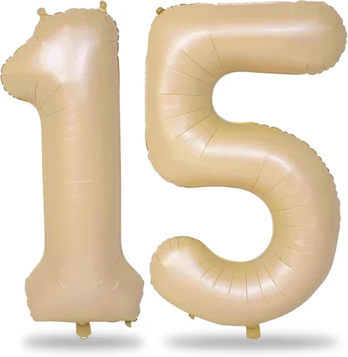Miniatura 11 de Globos de oro rosa para cumpleaños número 16 para niñas, 40 pulgadas de gran tamaño, globos de lámina de mylar con el número 1 y 6, autoinflables