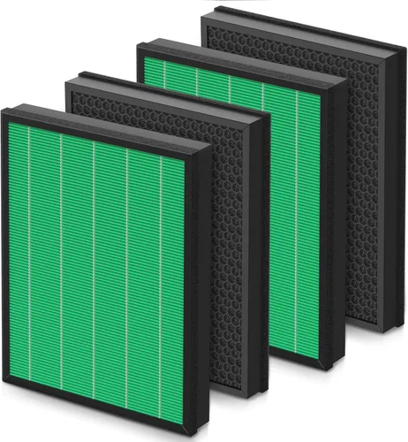 Miniatura 9 de Juego de filtros de repuesto 400/400S para purificador de aire Coway AIRMEGA Max2 400 400S 400(G) 400S(G), juego de filtro HEPA verde Max2 y filtro